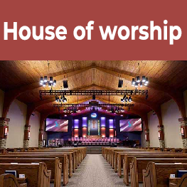 House of worship live video production